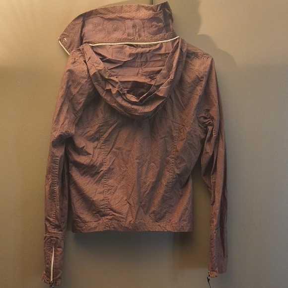 Bench - Brown Checkered Windbreaker Jacket - Women's Medium - Picture 11 of 11